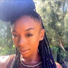 Brandy Instagrams New Hairstyle Senegalese Twists With Images Hair Styles Curly Hair Styles Naturally Twist Cornrows
