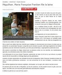Stejně jako její předchůdce la dépêche du midi má levicový postoj. Articles Journaux Articles Le Fil Du Rouet Marie Francoise La Votre Fileuse Du 31 Haute Garonne