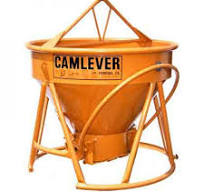 Camlever CL-100 Concrete Bucket with 1 Cubic Yard Capacity - Reconditioned