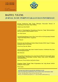 Tulisan ini pengantar untuk kelas pelatihan efektif menulis artikel ilmiah. Baitul Ulum Jurnal Ilmu Perpustakaan Dan Informasi