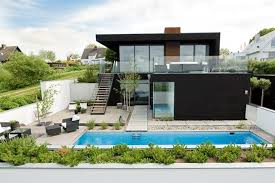 Clean lines, ample use of glass and interesting angles characterize modern house plans creating not only a home but a work of art. Modern House Design Architecture House With Minimalist Interior Design Sweden Worldofarchi Architecture Mod Dear Art Leading Art Culture Magazine Database