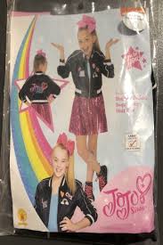 Officially licensed nickelodeon jojo siwa costume. Jojo Siwa Child Bomber Jacket Halloween Costume 3 Pcs Girls Large 12 14 Jojo Siwa Jojo Siwa Birthday Jojo