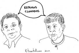 Noticias sobre juan manuel santos: Caricatura Cecilia Garcia Arocha Y Juan Manuel Santos Tan Parecidos No Solo En Lo Fisico