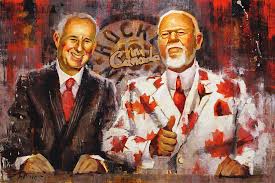 Ron maclean recently made comments comparing washington capitals and new york rangers players to 9/11 first responders. Ron Maclean And Don Cherry Hockey Night In Canada Painting By J Markham