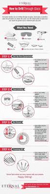 How To Drill Through Glass Infographic By Sophia Sea Glass Sea Glass Crafts Diy Glass