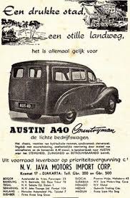 Austin A40 Periklanan Iklan Zaman Dulu Reklame