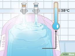 Put cold water in the bath first, and then add the hot water. How To Use A Baby Bath Tub 12 Steps With Pictures Wikihow
