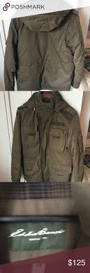 Eddie Bauer Winter Jacket In 2020 Army Green Jacket Jackets Winter Jackets