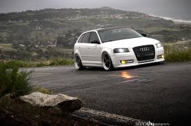 White Audi Wagon Slammed Kombi Tuning Allroad Audi Auto