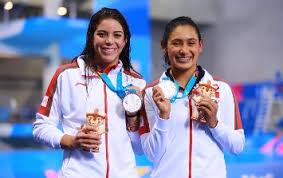 At the 2014 central american and caribbean games in veracruz, mexico, she won a bronze medal in the 10 metre platform. Plata Para Ale Orozco Y Gabriela Agundez El Informador