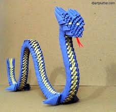 3d Origami Dragon 3d Origami Dragon Tutorial Art Platter Diseno Origami Origami 3d Dragon Origami