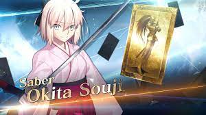 Fate/Grand Order - Okita Souji Servant Introduction - YouTube