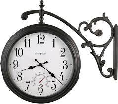 Check spelling or type a new query. Howard Miller Luis Two Sided Clock Antique Iron 625 358