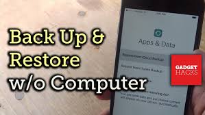 And this method is suitable for people who have the habit of data backup. Back Up Restore Your Iphone Without A Computer How To Youtube