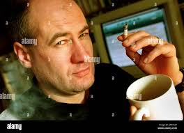 Scottish musician, singer, actor and founder member of band Marillion,  Derek William Dick better known as Fish Stock Photo