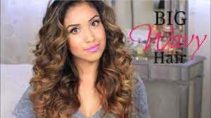 In fact, wavy hair men have stylish volume and beautiful texture built right into all their trendy cuts here are the best wavy hairstyles for men! Big Wavy Hair Tutorial Give A Way Youtube