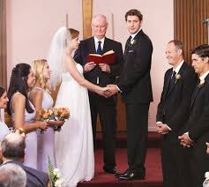 Jim And Pam Get Married On The Office The Office Show The Office The Office Jim