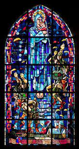 Vitraile Pour Les Parachutistes Stained Glass Windows Stained Glass Stained Glass Art