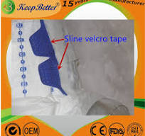 S Cut Magic Velcro Tape Adult Incontinence Diaper OEM ...