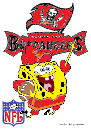 Tampa bay buccaneers, high quality coloring pages with spongebob, patrick star, angry birds, minnie mouse and winx, download and print for free. Spongebob Tampa Bay Buccaneers By Bubbaking On Deviantart