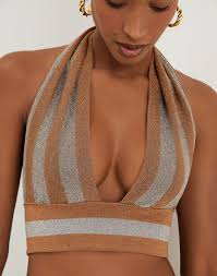 Knit Luna Halter Top