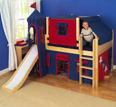 Little Boy Bedroom Sets Toddler Loft Beds Bunk Bed With Slide Bed With Slide