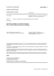 Name of legally binding document: Pdf Eurocode 2 Design Of Concrete Structures Part 1 General Rules And Rules For Buildings Salai Thang Academia Edu
