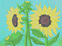 How To Draw Sunflowers Happy Family Art In this video i show how to colour lotus alekhan in a circle along with a little elephant in the middle. how to draw sunflowers happy family art