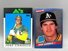 Nearly 30 years later, though, the plum of the 1988 topps set is the tom glavine rookie card at #779, with williams also putting together a superstar career. Sold Price 1986 Topps Traded Donruss Jose Canseco Rookie Lot Of 2 July 4 0121 7 00 Pm Edt