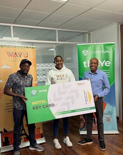 Congratulations to our Ole Sereni staycation winner Robikan!🎉👏 He gets to  enjoy a weekend stay for 2 with a view!🏨 Keep thriving!💚 #oldmutualthrive  #oldmutualkenya #thriverewards #wavutravel