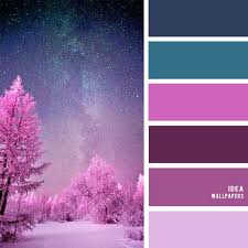 Bedroom color schemes, blue and dark cyan, blue and lilac, blue and pink, colour combination for. 19 The Perfect Pink Color Combinations Super Pink Purple Teal Dark Blue Pink Color Pa Amethyst Color Palette Teal Color Palette Purple Color Palettes