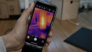 How the thermal camera works. Hands On Flir One Pro Turns Your Iphone Into A Thermal Imaging Camera That S Helpful For Homeowners Video 9to5mac