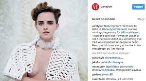 Emma Watson versteht die Feminismus-Diskussion um ihr Halbnackt-Foto nicht  | STERN.de