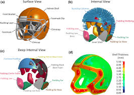These designs greatly focus on free movement and comfort as a necessity. Finite Element Model Of A Deformable American Football Helmet Under Impact Springerlink
