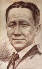 Sold at Auction: Pablo Amorsolo, PABLO AMORSOLO a.) Mr. Ostrand b.) Mrs. Henry  Samson c.) Justice Ignacio Vi