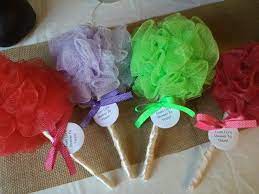 Choose lightweight items to add to the. Loofah Baby Rattles Baby Shower Baby Boy Shower Baby Shower Themes