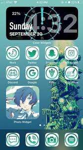 Anime Widget Iphone Widget Instagram
