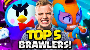 Firstly, the better stats a brawler has, the more effective it is at filling its role. The Top 5 Brawlers In Brawl Stars February 2020 Youtube
