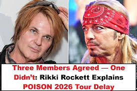 No POISON Tour in 2026 😕 WHAT A BLOODY MESS 😕 😕 😕 READ:  https://metalwani.com/2025/11/rikki-rockett-poison-2026-tour-interview.html