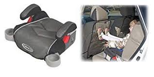 Graco Backless Turbobooster Booster Car Seat With Backseat Kick Protectors Galaxy Review Booster Car Seat Backless Booster Car Seat Baby Car Seats
