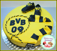 Bvb Torte Bvb Torte Fussball Kuchen Geburtstagskuchen Fur Jungen