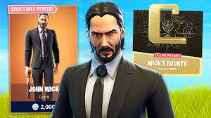 As john wick was a season 3 battle pass reward, you cant earn him anymore. Fortnite X John Wick Fortnite Battle Royale Youtube