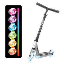 Y Volution Kids Neon Ghost Led Scooter With Light Up Wheels Brickseek
