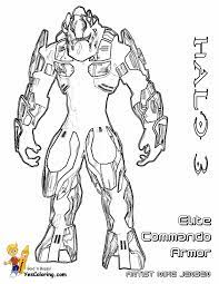 Big Man Halo 3 Coloring Pages Xbox Halo 3 Coloring Pages Free