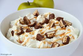 Maybe you would like to learn more about one of these? Snickers Caramel Apple Salad Bitz Giggles