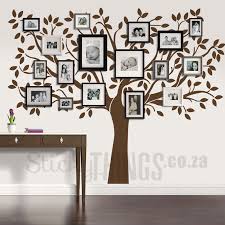 Family Tree Wall Art Decal Family Tree Gallery Wall Art Sticker