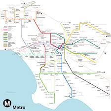 Losangelesmetro In 2040 Cant Wait Train Map Subway Map La Metro