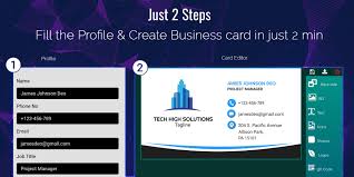 You can create many digital business cards for work, hobbies and fun. Business Card Maker For Android Apk Download