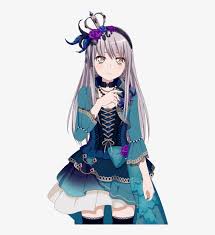 Roselia rose universe is a drag queen known for her creative comedy mixes and incredible live singing. Blue Roses In Harmony Live2d Model Roselia Bandori Roselia 680x940 Png Download Pngkit