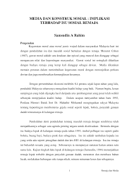 Pada zaman milenial, kita lihat media sosial ibarat isi dan kuku dalam diri seorang manusia. Https Mafiadoc Com Download Remaja Media Dan Isu Masalah Sosial Ippbmgovmy 59c58b401723dde1926fbccc Html